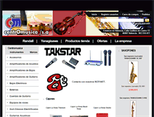 Tablet Screenshot of centromusica.net